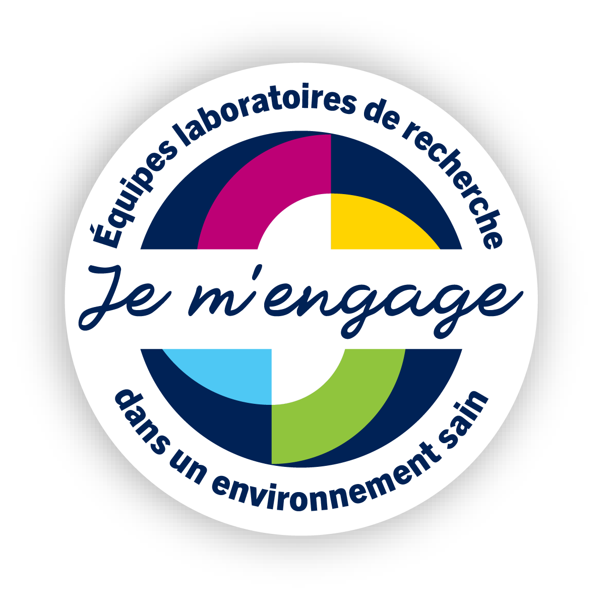 Icône avec mention Je m'engage